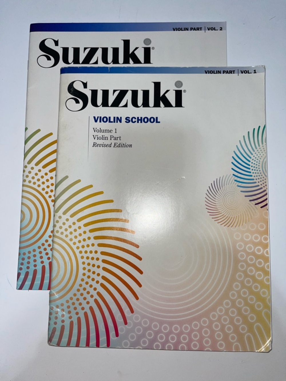 5/$25 Suzuki Violin School - Volume 1 & 2 Violin Part (White)